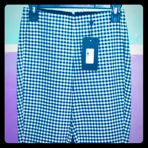 NWT RAG & BONE $295 WOMENS BLUE MULTI SIMONE PANT